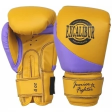 Перчатки боксерские детские Excalibur 8029/1 Yellow PU 4 унции